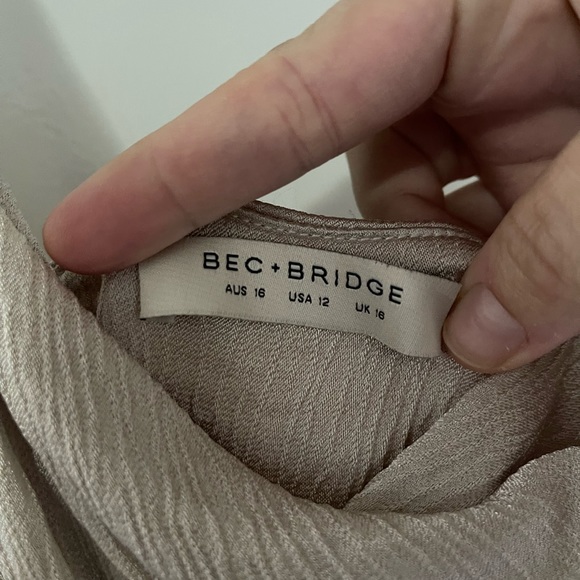 Sand Moondance midi dress Bec + bridge - Picture 3 of 3